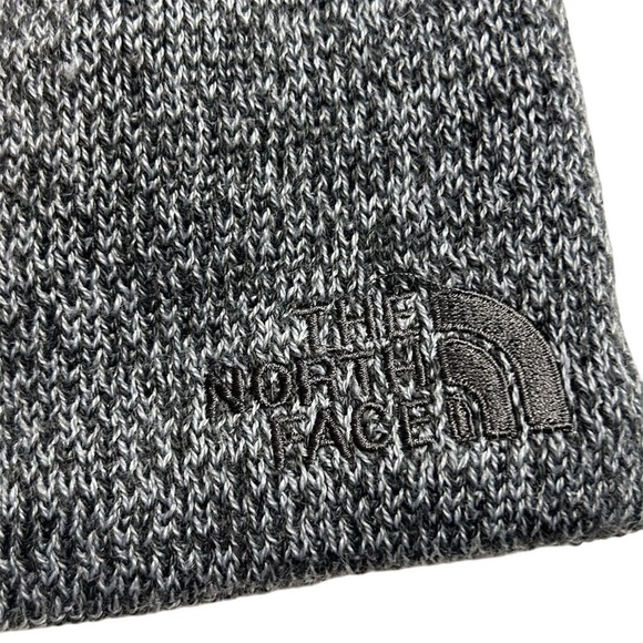 The North Face Unisex Jim Beanie Gray One Size Winter Warm Hat - Picture 9 of 9
